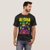 Pineapple for Women Men Dabbing Aloha Hawaii Summ T-shirt (Voorkant volledig)
