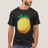 Pineapple Fruit Group Kostuum Grappig Halloween T-shirt (Voorkant)