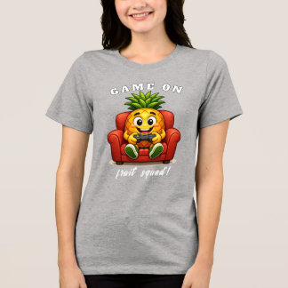pineapple gamer Tri-Blend shirt