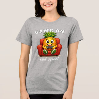 pineapple gamer Tri-Blend shirt