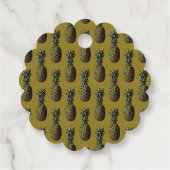 Pineapple Gift / Favoriet Tag Bedankjes Labels (Achterkant)