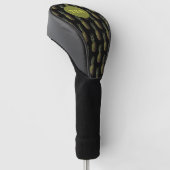 Pineapple Golf Head Hoesje Golfheadcover (Schuin)