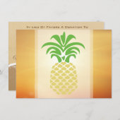 Pineapple Hartelijk Dank Kaarten (Voorkant / Achterkant)