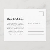 Pineapple Home Sweet Home Bewegende aankondiging (Achterkant)