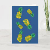 Pineapple Humorous Birthday Kaart (Voorkant)