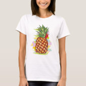 PineApple Illustratie T-shirt (Voorkant)
