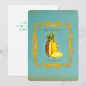 PINEAPPLE ~ Kaart (Voorkant / Achterkant)