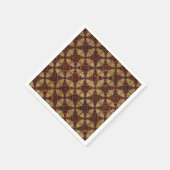 Pineapple Log Cabin Patchwork Ontwerp Servet (Hoek)