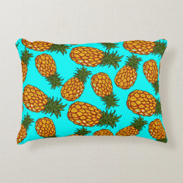 Pineapple Love Pattern - Tasty Tropical Exotic Accent Kussen