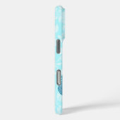 Pineapple Luau Hawaiian Hula Girl Turq Case-Mate iPhone Case (Achterkant / Rechts)