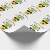 Pineapple Mele Kalikimaka Cadeaupapier (Hoek)