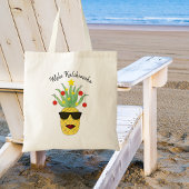 Pineapple Mele Kalikimaka Tote Bag