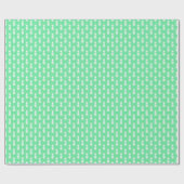 Pineapple Mint Pattern Cadeaupapier (Vlak)