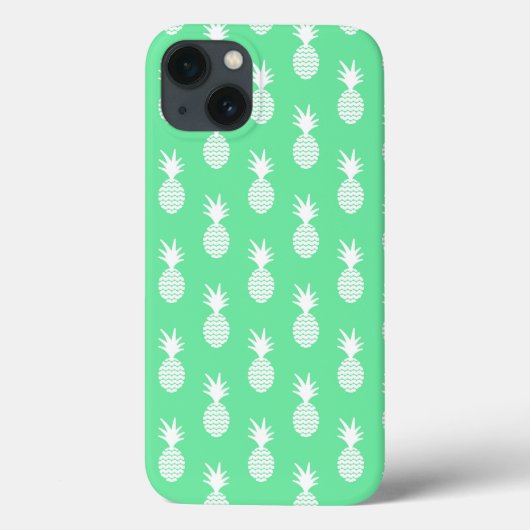 Pineapple Mint Pattern Case-Mate iPhone Case (Achterkant)
