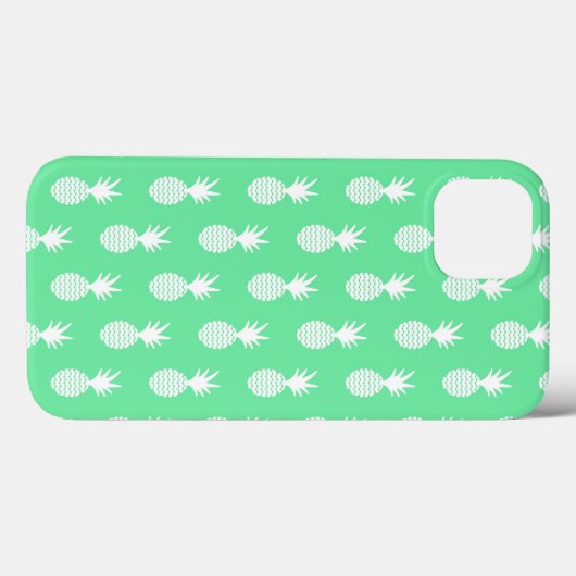 Pineapple Mint Pattern Case-Mate iPhone Case (Achterkant (horizontaal))