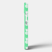 Pineapple Mint Pattern Case-Mate iPhone Case (Achterkant / Links)