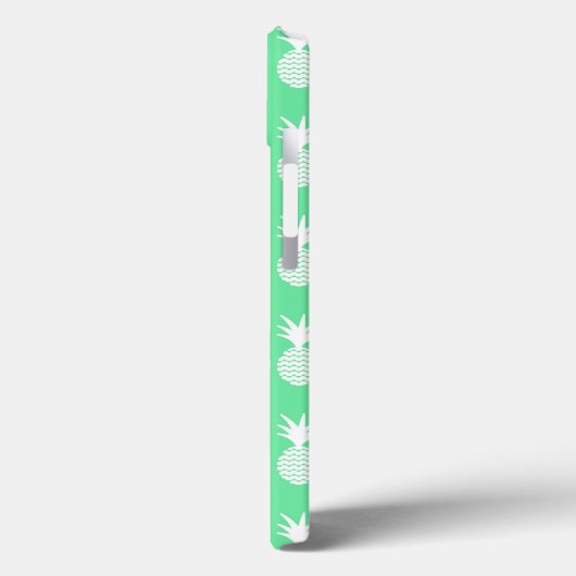 Pineapple Mint Pattern Case-Mate iPhone Case (Achterkant / Links)