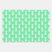 Pineapple Mint Pattern Inpakpapier Vel (Voorkant)
