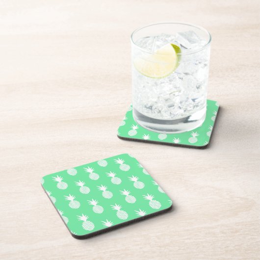 Pineapple Mint Pattern Onderzetter (Rechterzijde)