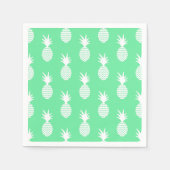 Pineapple Mint Pattern Servet (Voorkant)