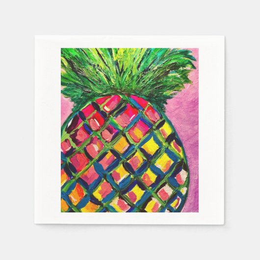 Pineapple Napkin Servet (Voorkant)