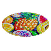 Pineapple Orange Banana Fruits. Buy Now Snijplank (Hoek)