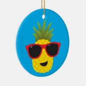 Pineapple Pal Keramisch Ornament (Rechts)