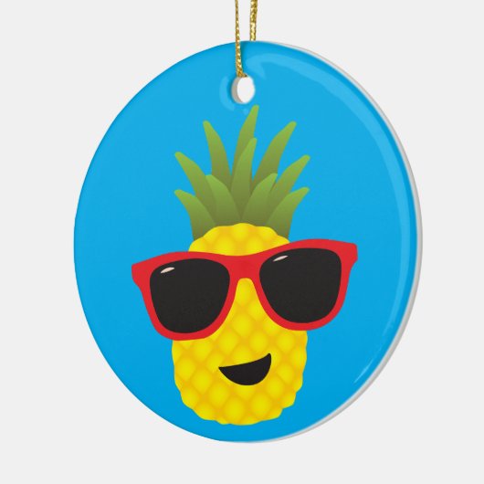 Pineapple Pal Keramisch Ornament (Links)