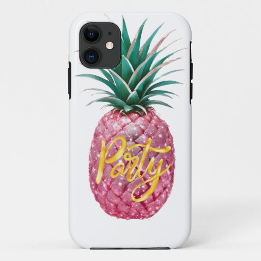 PINEAPPLE PARTY iPhone Case (Achterkant)