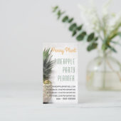 Pineapple Party Planner Professional Visitekaartje (Staand voorkant)