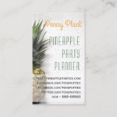 Pineapple Party Planner Professional Visitekaartje (Voorkant)