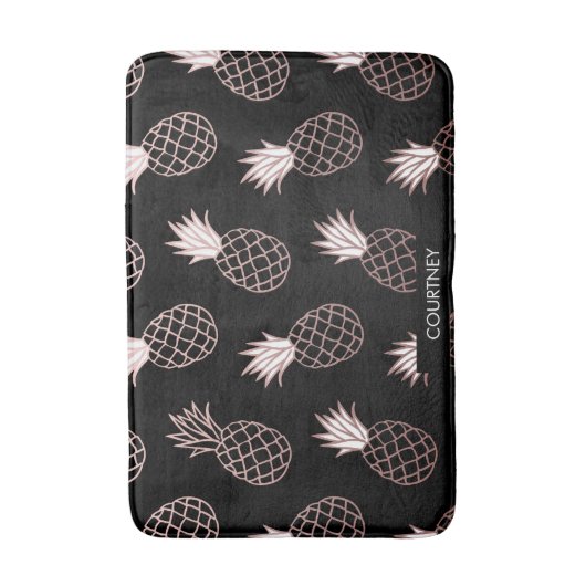 Pineapple Pattern Badmat (Voorkant Verticaal)