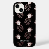 Pineapple Pattern Case-Mate iPhone Case (Achterkant)