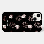 Pineapple Pattern Case-Mate iPhone Case (Achterkant (horizontaal))