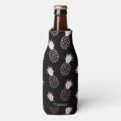 Pineapple Pattern Flesjeskoeler (Fles Voorkant)