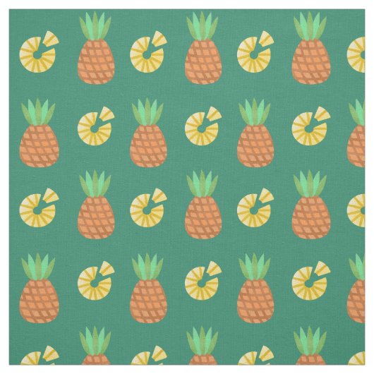 Pineapple Pattern Stof (Swatch)