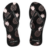 Pineapple Pattern Teenslippers (Voetbed)