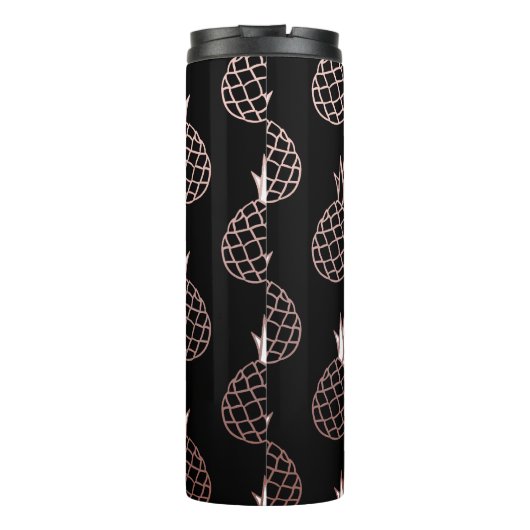 Pineapple Pattern Thermosbeker (Achterkant)