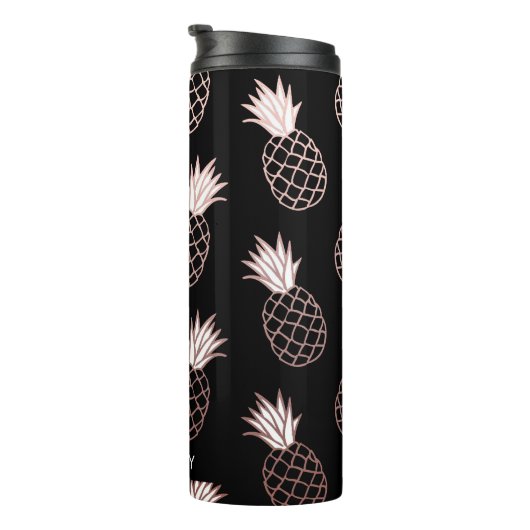 Pineapple Pattern Thermosbeker (Geroteerd rechts)