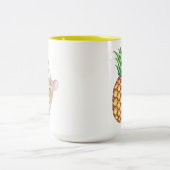 Pineapple Pika-Mok Tweekleurige Koffiemok (Center)