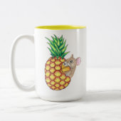 Pineapple Pika-Mok Tweekleurige Koffiemok (Links)