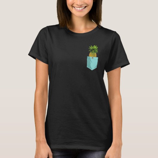 Pineapple  Pineapple Girl Pineapple  Summer T-shirt (Voorkant)
