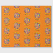 Pineapple Pizza Cadeaupapier (Vlak)