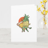 Pineapple pizza forbidden love kaart (Gele Bloem)
