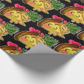 Pineapple Pizza Love Cadeaupapier (Hoek)