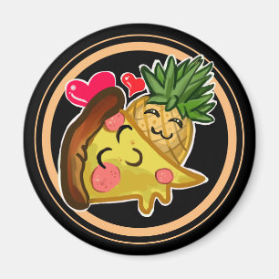 Pineapple Pizza Love Magneet
