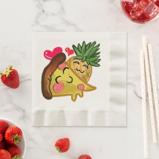 Pineapple Pizza Love Servet (Insitu)