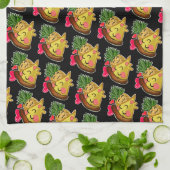 Pineapple Pizza Love Theedoek (Gevouwen)