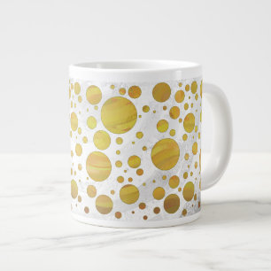 Pineapple Polka Dot Pattern Grote Koffiekop