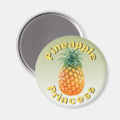 Pineapple Princess Magneet (Voorkant / Achterkant)